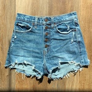 A&F High Rise Mom Shorts 24/00